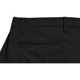 Ladies Superb Stretch Chino Pants Black Pocket